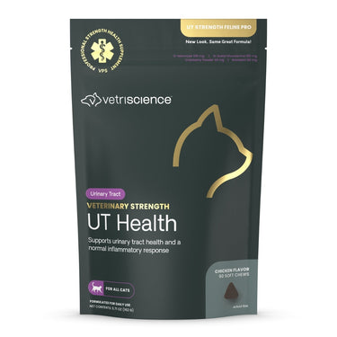 Front of Veterinary Strength UT Health for Cats bag
