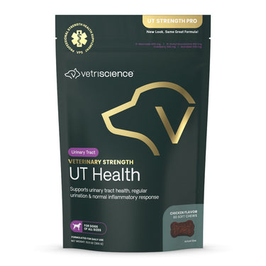 Front of veterinary strength UT health bag